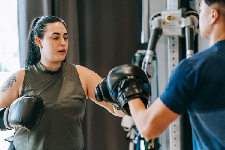 Female Personal Training with Boxing